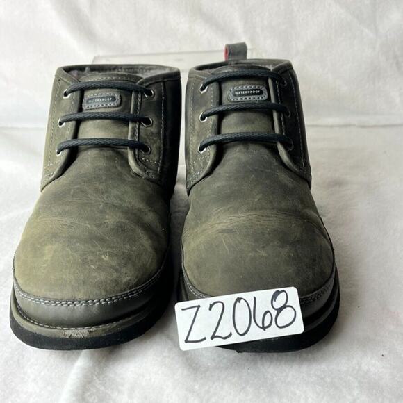 UGG Neumel Chukka Boot Men\'s Size 8 Nubuck Leather Shoes Dark Green Lined main image 9